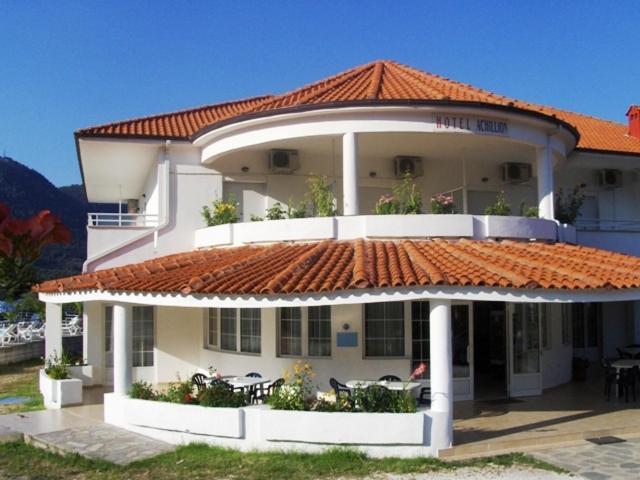 Achillion Hotel Skala Potamia  Exteriör bild